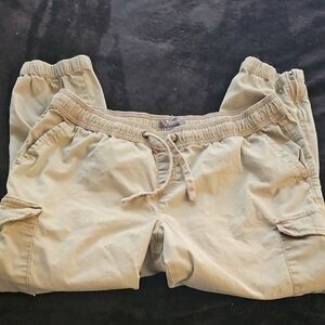 Natural Reflections Tan Cargo Pants